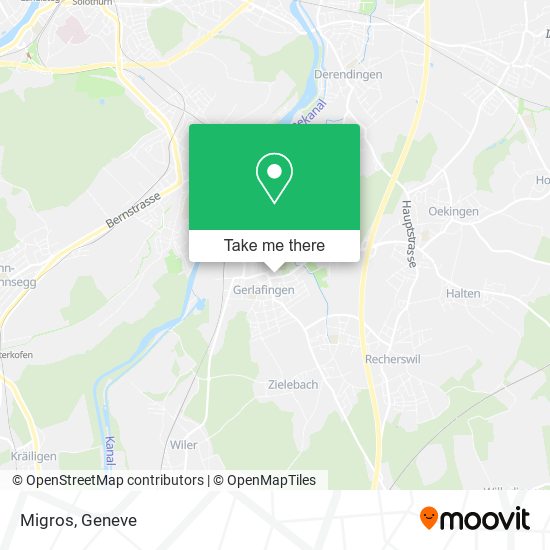 Migros map