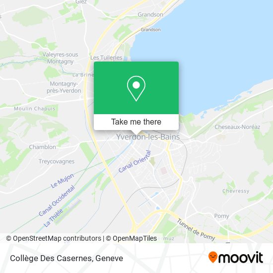 Collège Des Casernes map