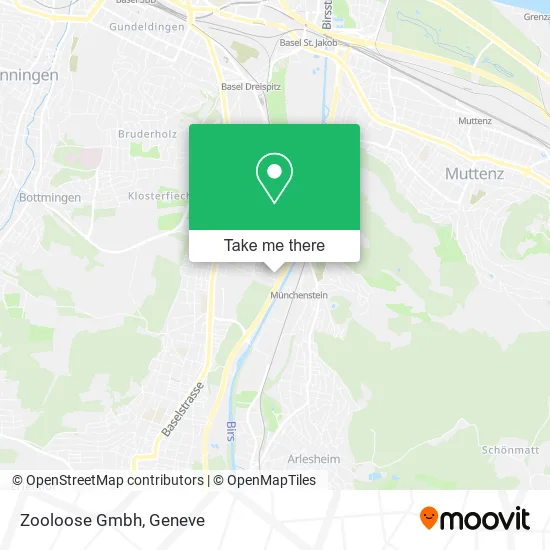 Zooloose Gmbh map