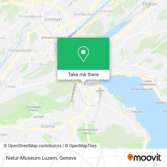 Natur-Museum Luzern map