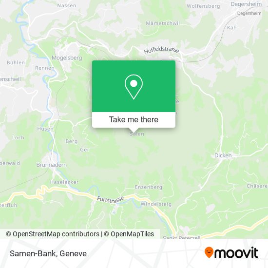 Samen-Bank map