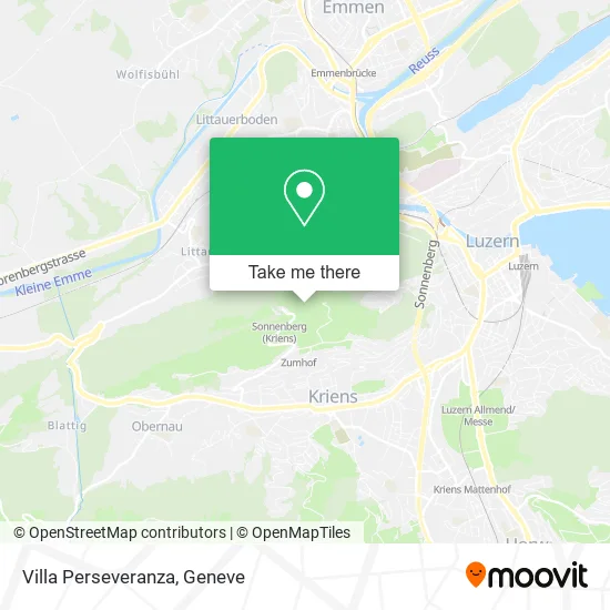 Villa Perseveranza map