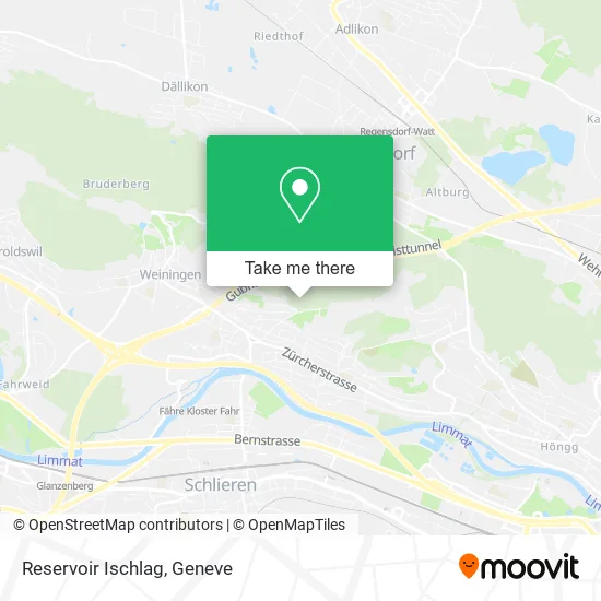 Reservoir Ischlag map