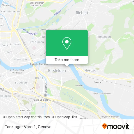 Tanklager Varo 1 map