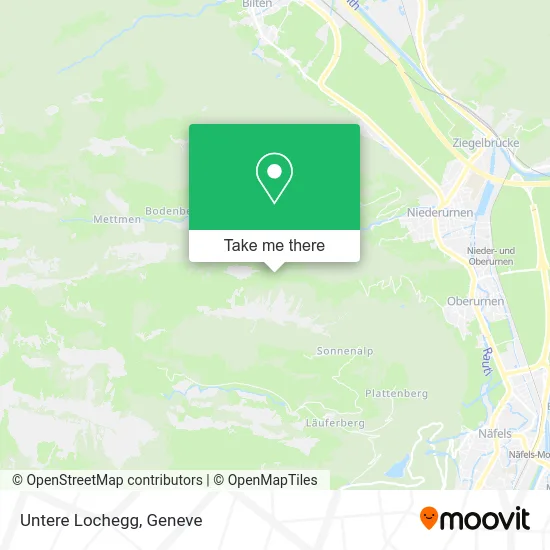 Untere Lochegg map