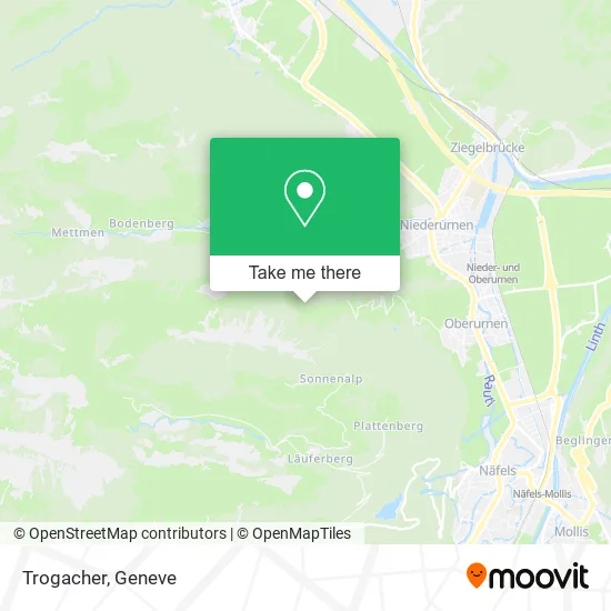 Trogacher map