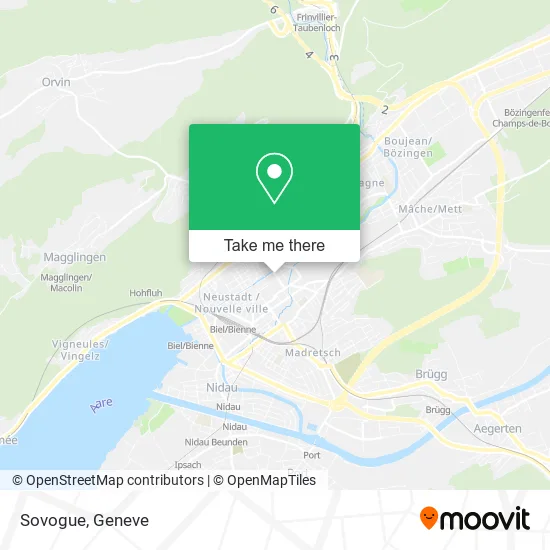 Sovogue map