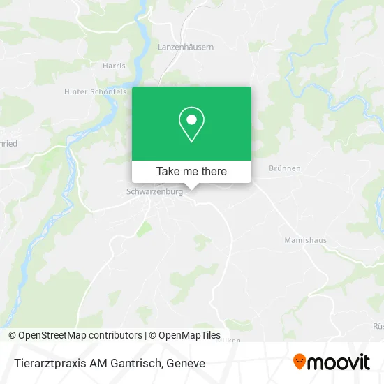 Tierarztpraxis AM Gantrisch map