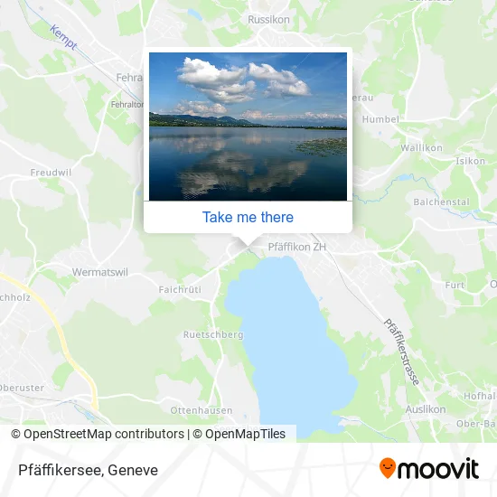 Pfäffikersee map