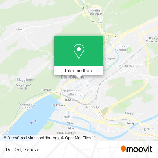 Der Ort map