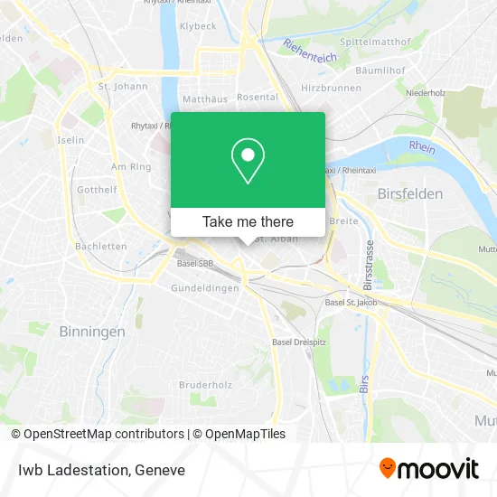 Iwb Ladestation map