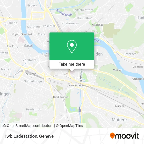 Iwb Ladestation map