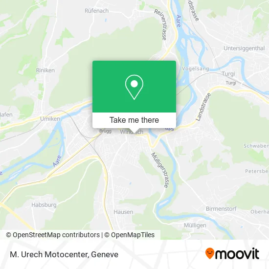 M. Urech Motocenter map