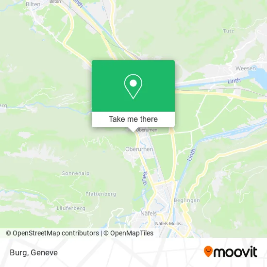 Burg map