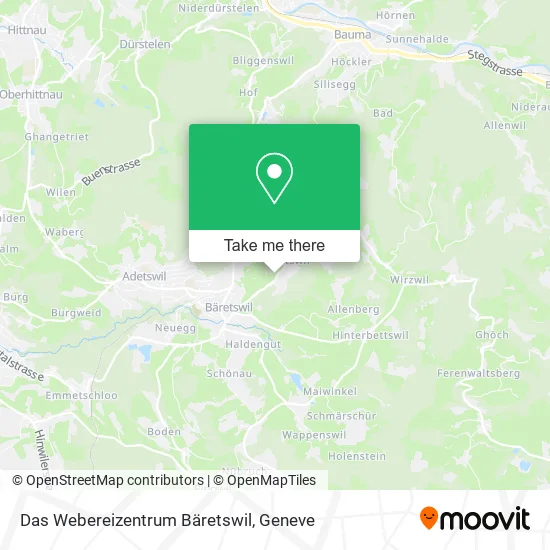 Das Webereizentrum Bäretswil map