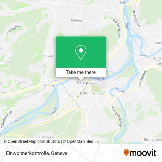 Einwohnerkontrolle map