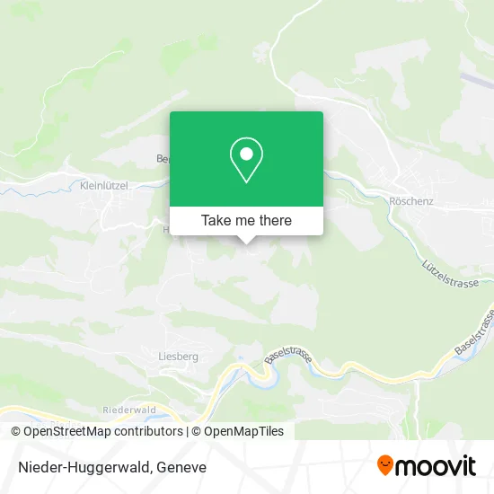 Nieder-Huggerwald map