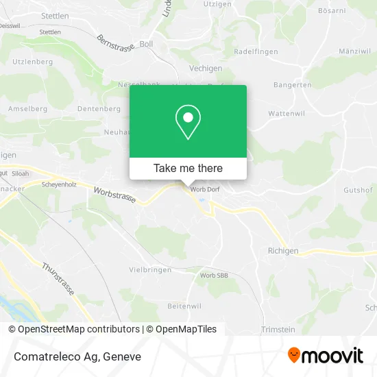 Comatreleco Ag map