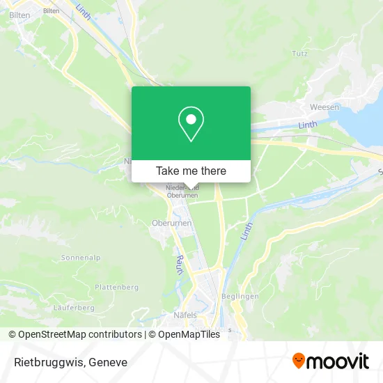 Rietbruggwis plan