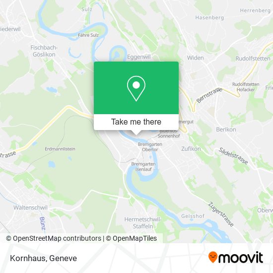 Kornhaus map