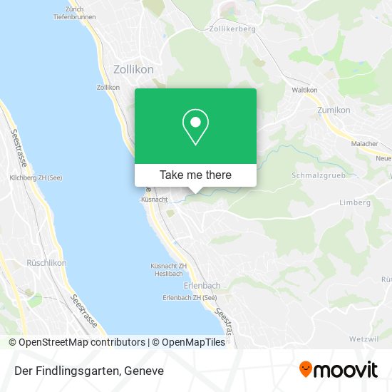 Der Findlingsgarten map