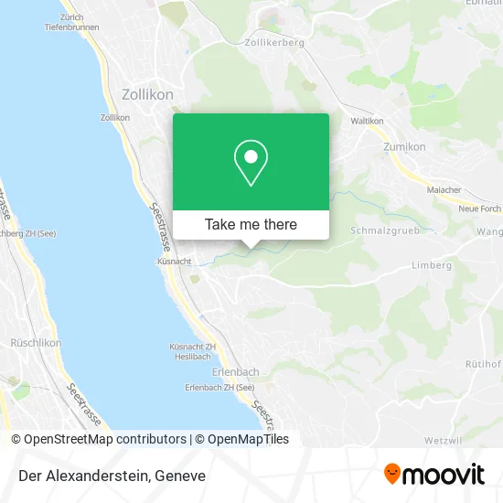 Der Alexanderstein map