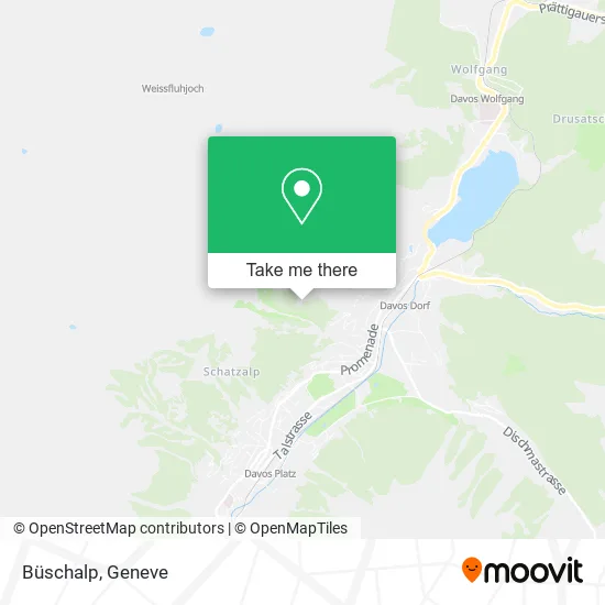 Büschalp map