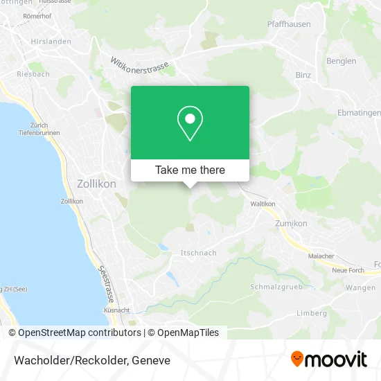 Wacholder/Reckolder map