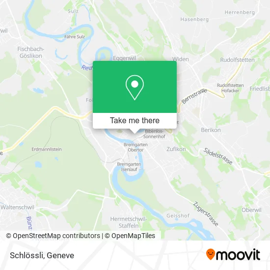 Schlössli map