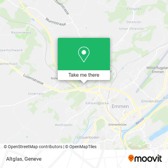 Altglas map