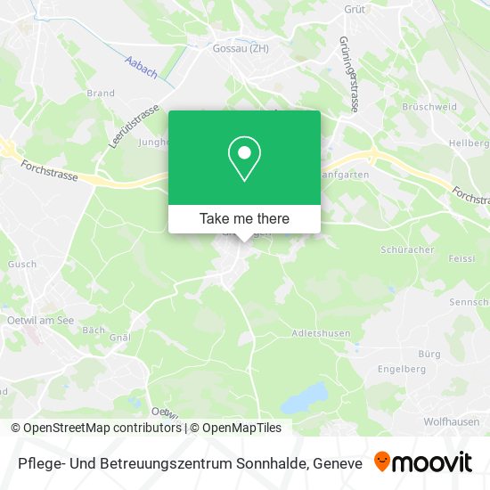 Pflege- Und Betreuungszentrum Sonnhalde map