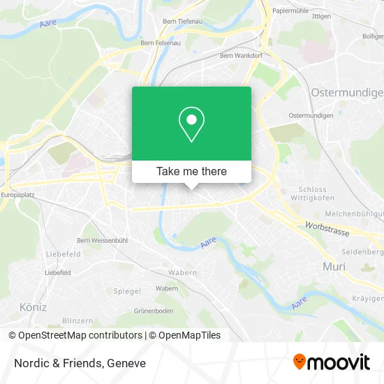 Nordic & Friends map