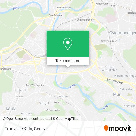 Trouvaille Kids map