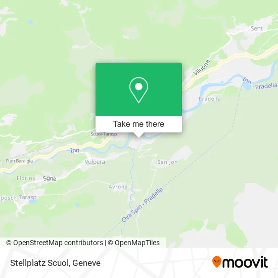 Stellplatz Scuol map