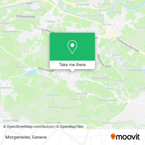 Morgenwies map