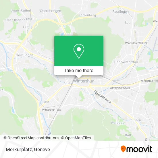 Merkurplatz map