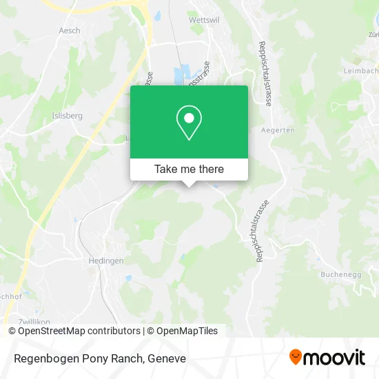 Regenbogen Pony Ranch map