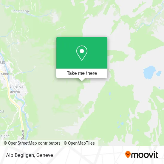 Alp Begligen map