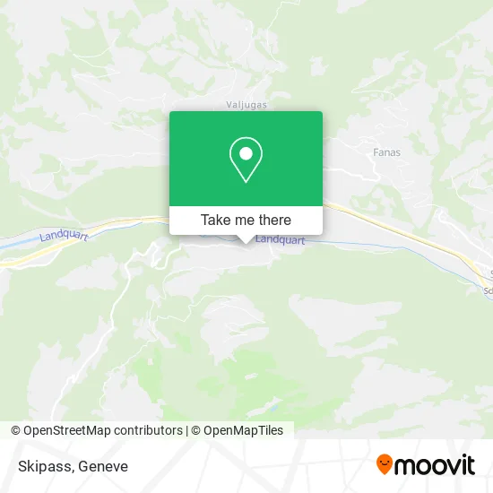 Skipass map