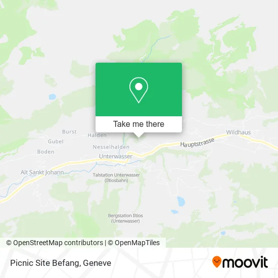 Picnic Site Befang map