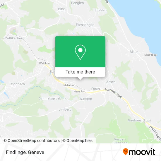 Findlinge map