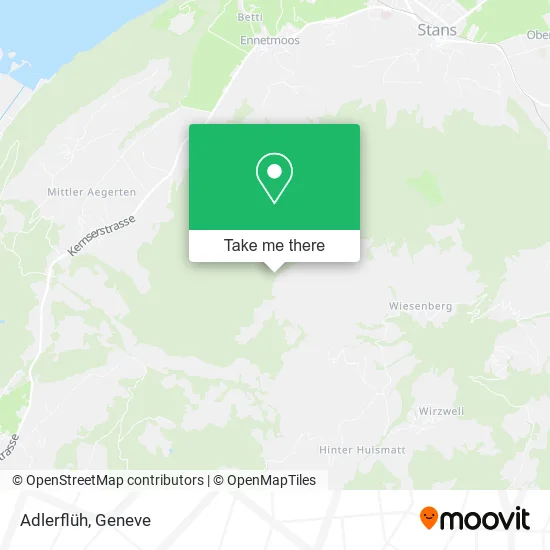 Adlerflüh map