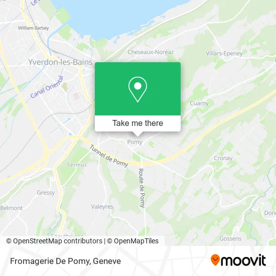 Fromagerie De Pomy map