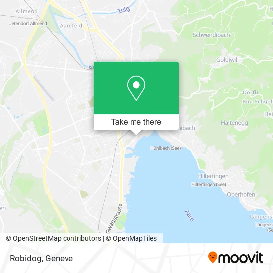 Robidog map