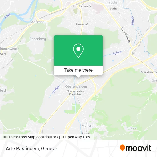 Arte Pasticcera map