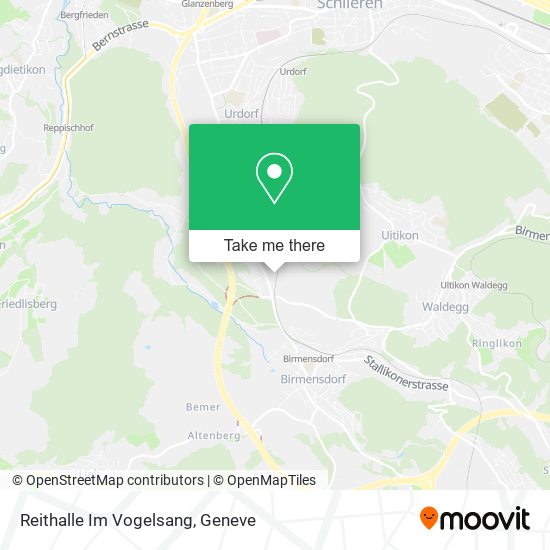 Reithalle Im Vogelsang map