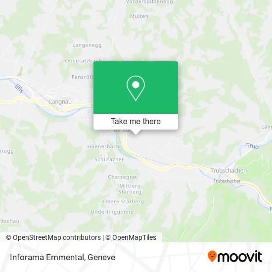 Inforama Emmental map