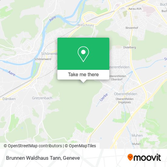 Brunnen Waldhaus Tann map