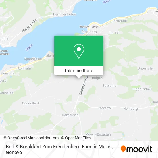 Bed & Breakfast Zum Freudenberg Familie Müller map