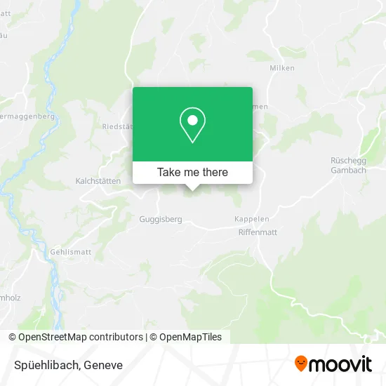 Spüehlibach map